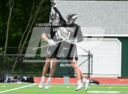 Thumbnail 2 in Guilford @ Xavier (CIAC Class M Quarterfinal) photogallery.