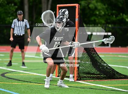 Thumbnail 3 in Guilford @ Xavier (CIAC Class M Quarterfinal) photogallery.