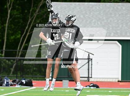 Thumbnail 3 in Guilford @ Xavier (CIAC Class M Quarterfinal) photogallery.