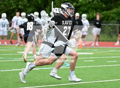 Thumbnail 3 in Guilford @ Xavier (CIAC Class M Quarterfinal) photogallery.