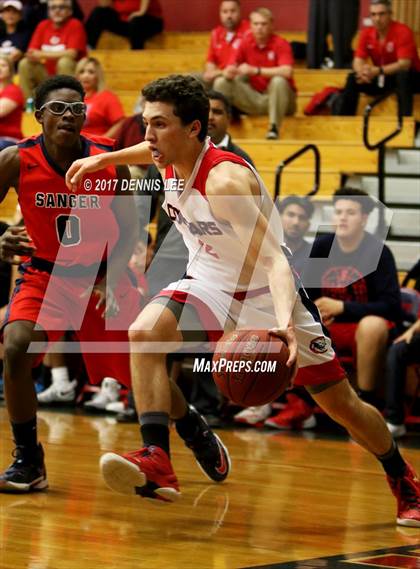Thumbnail 1 in Sanger @ Campolindo (CIF State D3 Northern Playoffs) photogallery.
