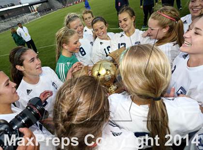 Thumbnail 2 in Columbine vs. Ralston Valley (CHSAA 5A Final) photogallery.