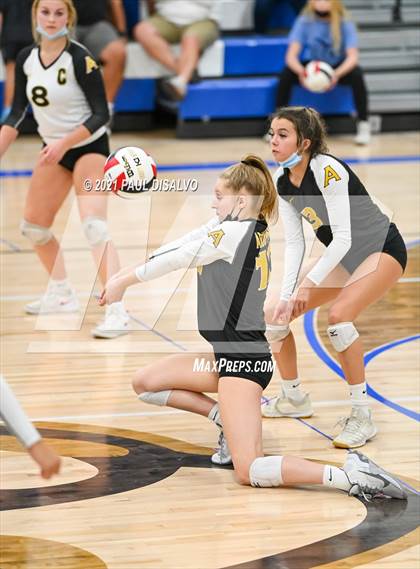 Thumbnail 1 in Arapahoe @ Valor Christian (CHSAA 5A Region 5) photogallery.