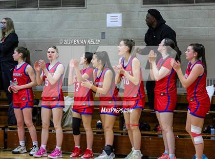 Thumbnail 2 in Notre Dame Academy vs Tewksbury Memorial (MIAA Division 2 Round of 32) photogallery.