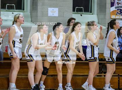 Thumbnail 3 in Notre Dame Academy vs Tewksbury Memorial (MIAA Division 2 Round of 32) photogallery.