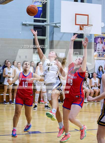 Thumbnail 2 in Notre Dame Academy vs Tewksbury Memorial (MIAA Division 2 Round of 32) photogallery.