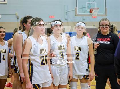 Thumbnail 2 in Notre Dame Academy vs Tewksbury Memorial (MIAA Division 2 Round of 32) photogallery.