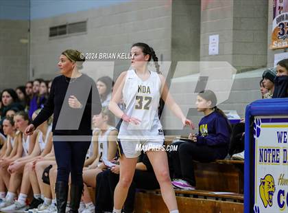 Thumbnail 3 in Notre Dame Academy vs Tewksbury Memorial (MIAA Division 2 Round of 32) photogallery.