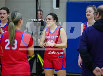 Thumbnail 1 in Notre Dame Academy vs Tewksbury Memorial (MIAA Division 2 Round of 32) photogallery.