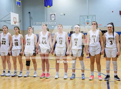 Thumbnail 2 in Notre Dame Academy vs Tewksbury Memorial (MIAA Division 2 Round of 32) photogallery.