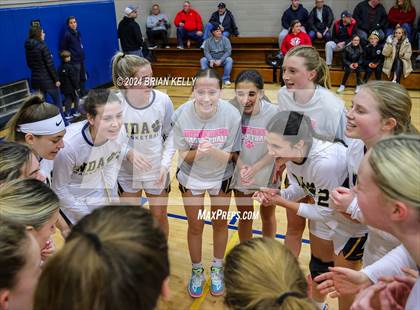 Thumbnail 2 in Notre Dame Academy vs Tewksbury Memorial (MIAA Division 2 Round of 32) photogallery.