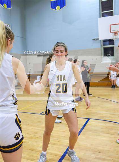 Thumbnail 1 in Notre Dame Academy vs Tewksbury Memorial (MIAA Division 2 Round of 32) photogallery.