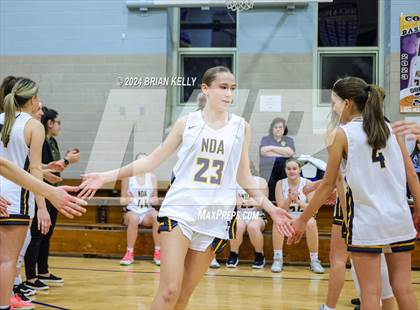 Thumbnail 1 in Notre Dame Academy vs Tewksbury Memorial (MIAA Division 2 Round of 32) photogallery.