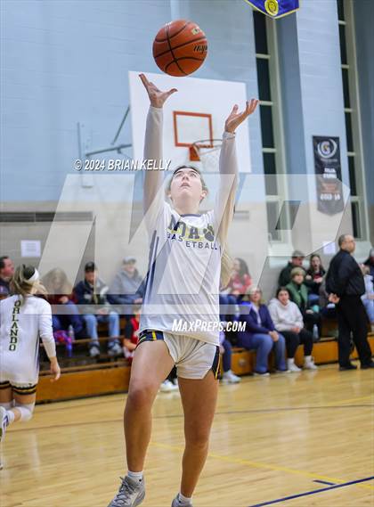 Thumbnail 2 in Notre Dame Academy vs Tewksbury Memorial (MIAA Division 2 Round of 32) photogallery.