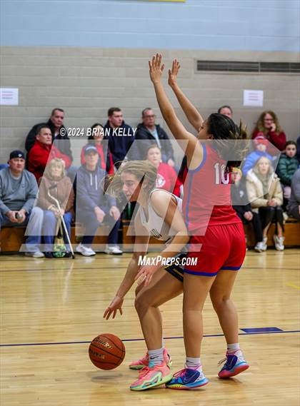 Thumbnail 2 in Notre Dame Academy vs Tewksbury Memorial (MIAA Division 2 Round of 32) photogallery.