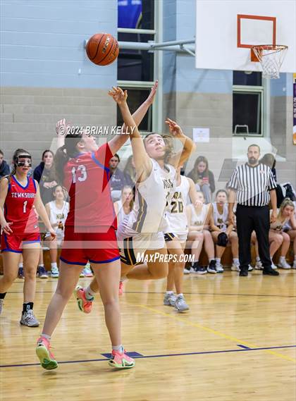 Thumbnail 1 in Notre Dame Academy vs Tewksbury Memorial (MIAA Division 2 Round of 32) photogallery.