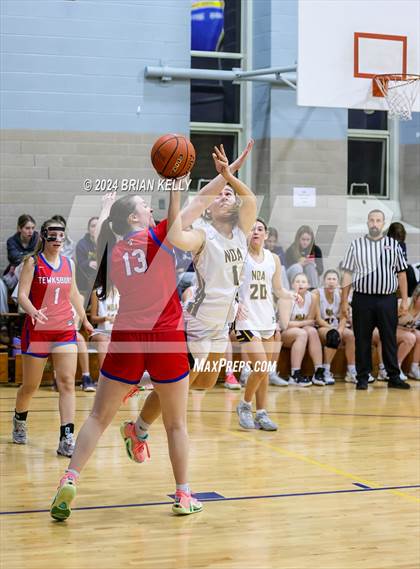 Thumbnail 3 in Notre Dame Academy vs Tewksbury Memorial (MIAA Division 2 Round of 32) photogallery.