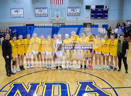 Thumbnail 1 in Notre Dame Academy vs Tewksbury Memorial (MIAA Division 2 Round of 32) photogallery.