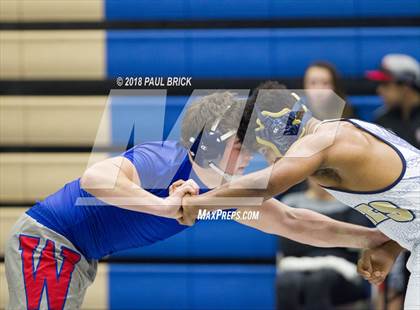 Thumbnail 1 in UIL District 14-6A Wrestling Tournament  photogallery.