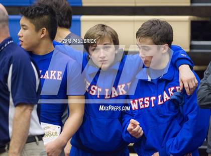 Thumbnail 1 in UIL District 14-6A Wrestling Tournament  photogallery.