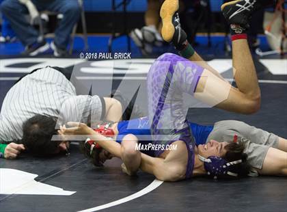 Thumbnail 1 in UIL District 14-6A Wrestling Tournament  photogallery.