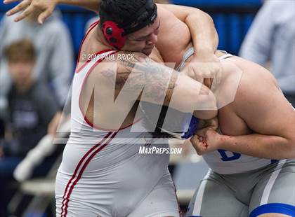 Thumbnail 1 in UIL District 14-6A Wrestling Tournament  photogallery.