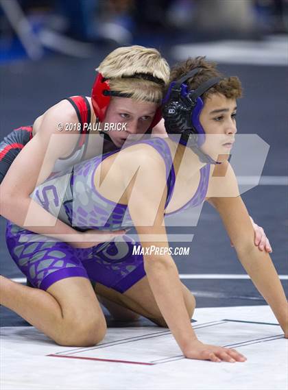 Thumbnail 1 in UIL District 14-6A Wrestling Tournament  photogallery.