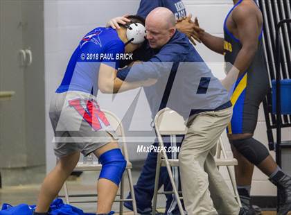Thumbnail 1 in UIL District 14-6A Wrestling Tournament  photogallery.