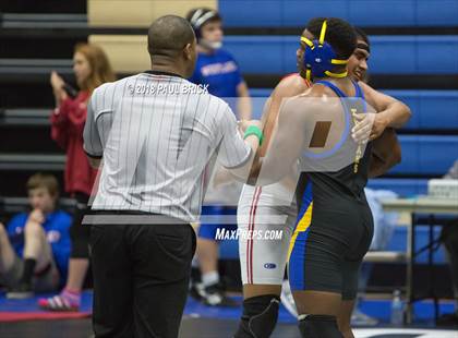 Thumbnail 3 in UIL District 14-6A Wrestling Tournament  photogallery.