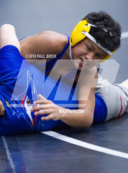 Thumbnail 2 in UIL District 14-6A Wrestling Tournament  photogallery.