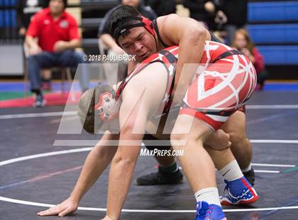Thumbnail 2 in UIL District 14-6A Wrestling Tournament  photogallery.