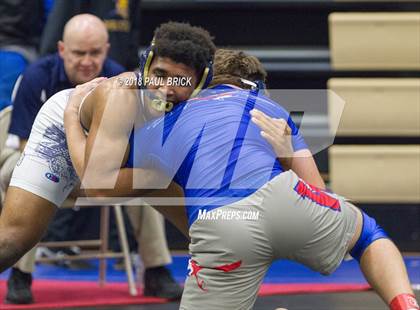 Thumbnail 2 in UIL District 14-6A Wrestling Tournament  photogallery.