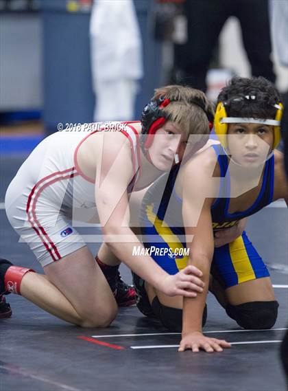 Thumbnail 3 in UIL District 14-6A Wrestling Tournament  photogallery.