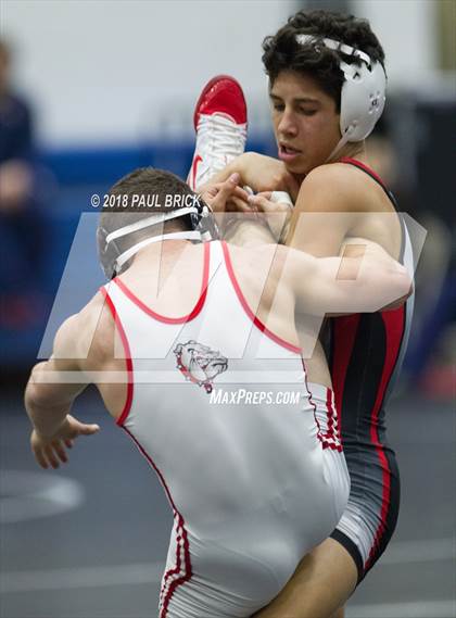 Thumbnail 3 in UIL District 14-6A Wrestling Tournament  photogallery.