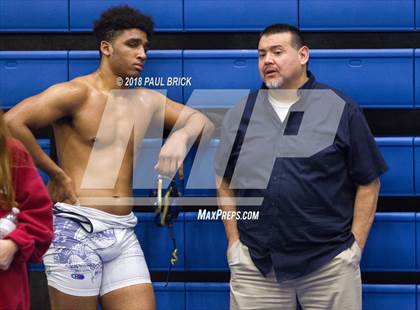 Thumbnail 2 in UIL District 14-6A Wrestling Tournament  photogallery.