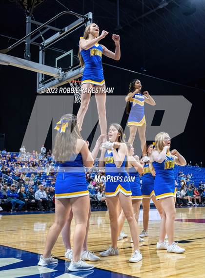 Thumbnail 2 in Huckabay vs. Nazareth (UIL 1A Basketball State Final) photogallery.