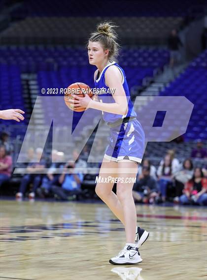 Thumbnail 2 in Huckabay vs. Nazareth (UIL 1A Basketball State Final) photogallery.