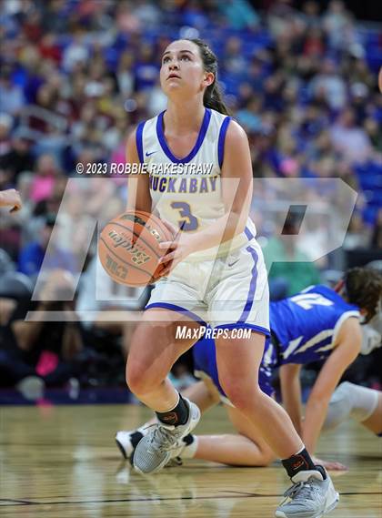 Thumbnail 1 in Huckabay vs. Nazareth (UIL 1A Basketball State Final) photogallery.