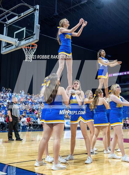 Thumbnail 2 in Huckabay vs. Nazareth (UIL 1A Basketball State Final) photogallery.