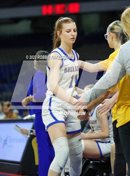 Thumbnail 3 in Huckabay vs. Nazareth (UIL 1A Basketball State Final) photogallery.