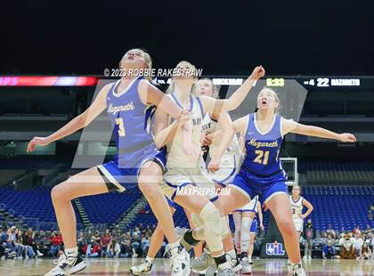 Thumbnail 1 in Huckabay vs. Nazareth (UIL 1A Basketball State Final) photogallery.