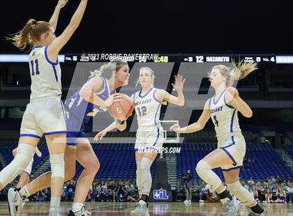 Thumbnail 3 in Huckabay vs. Nazareth (UIL 1A Basketball State Final) photogallery.