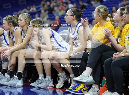 Thumbnail 3 in Huckabay vs. Nazareth (UIL 1A Basketball State Final) photogallery.