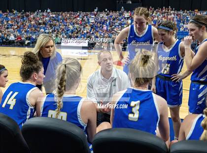 Thumbnail 3 in Huckabay vs. Nazareth (UIL 1A Basketball State Final) photogallery.