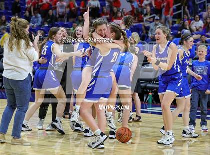 Thumbnail 2 in Huckabay vs. Nazareth (UIL 1A Basketball State Final) photogallery.