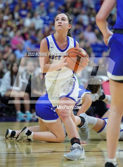 Thumbnail 3 in Huckabay vs. Nazareth (UIL 1A Basketball State Final) photogallery.