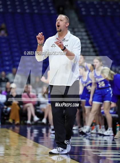 Thumbnail 2 in Huckabay vs. Nazareth (UIL 1A Basketball State Final) photogallery.