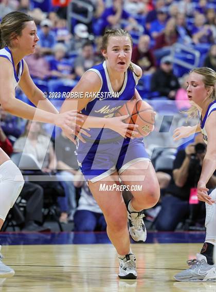 Thumbnail 3 in Huckabay vs. Nazareth (UIL 1A Basketball State Final) photogallery.