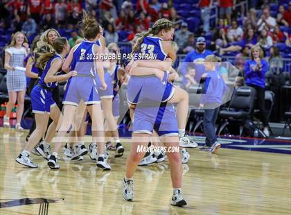 Thumbnail 2 in Huckabay vs. Nazareth (UIL 1A Basketball State Final) photogallery.