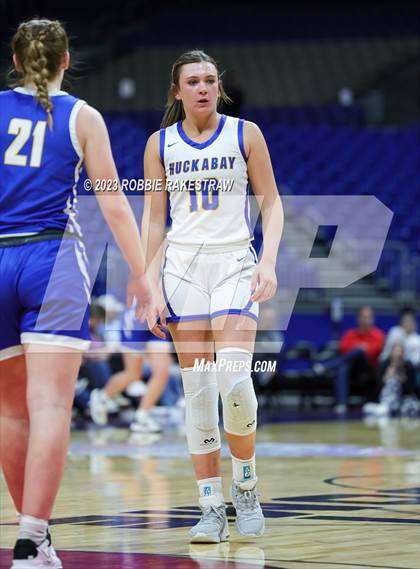 Thumbnail 3 in Huckabay vs. Nazareth (UIL 1A Basketball State Final) photogallery.
